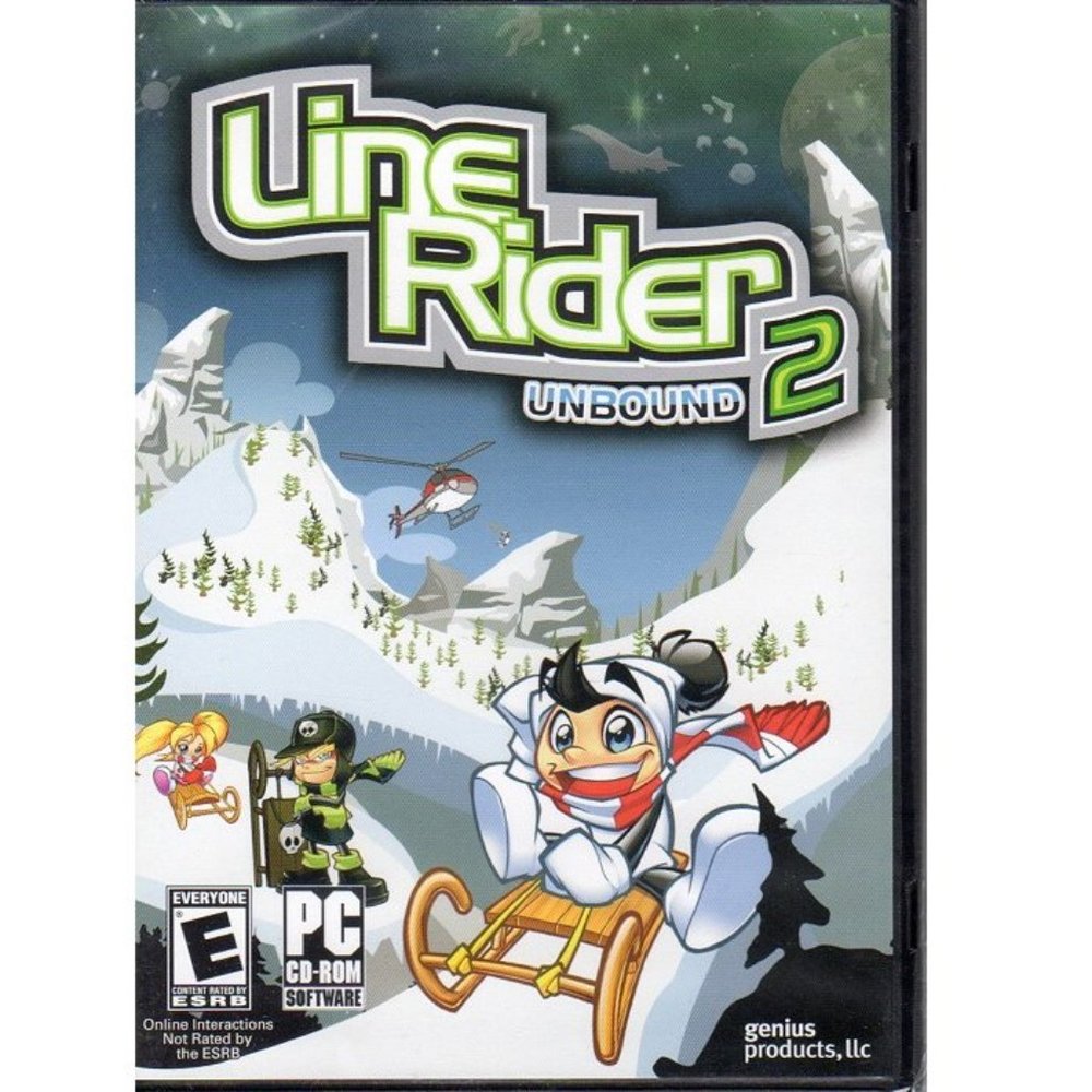 Line Rider 2: Unbound (PC-CD, 2008) for Windows - NEW in DVD BOX